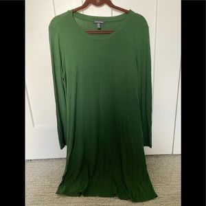 Eileen Fisher Size M Jersey Long Sleeve Tunic Top